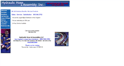 Desktop Screenshot of hydraulichoseandassembly.com